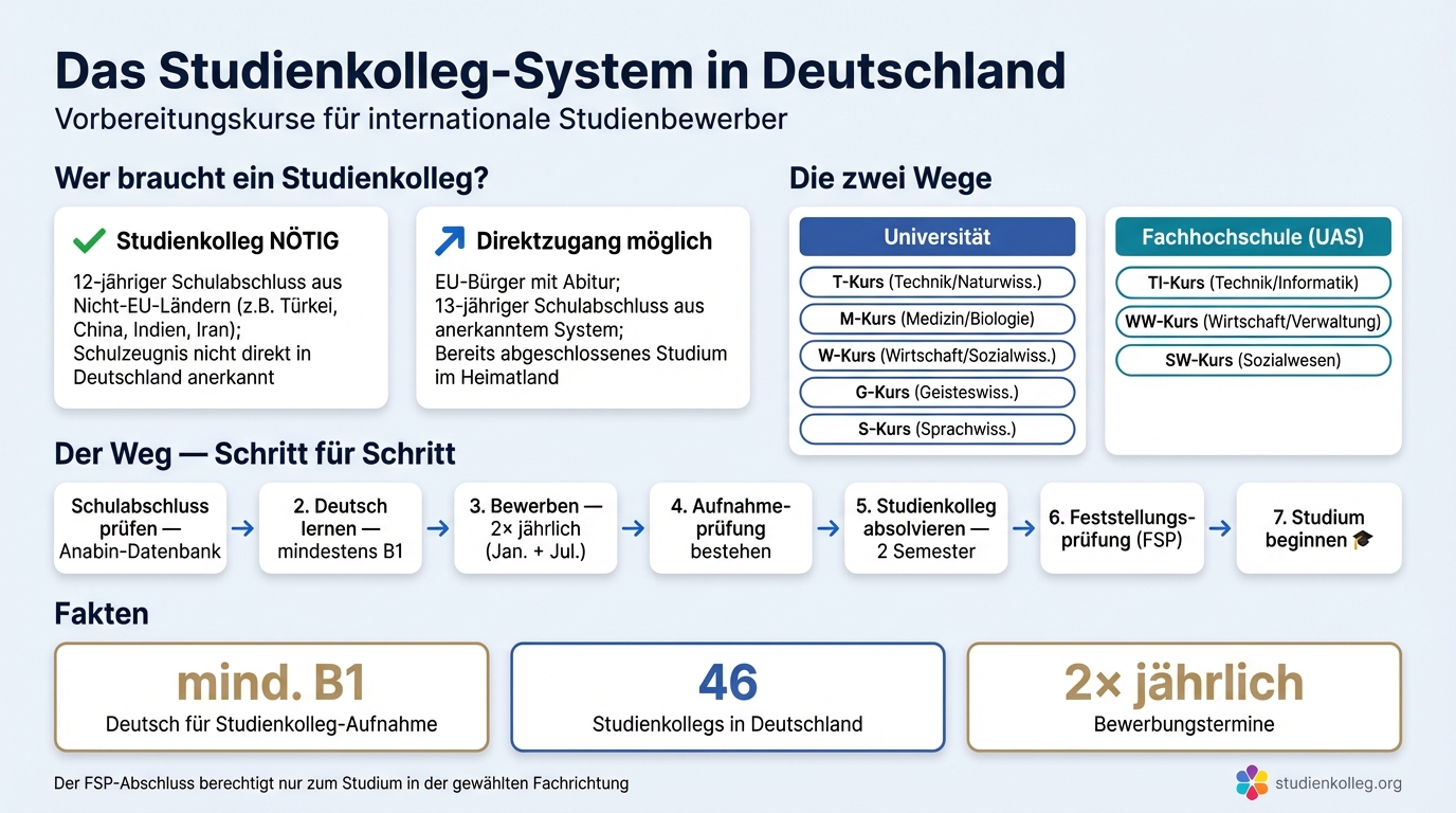 Das Studienkolleg-System in Deutschland